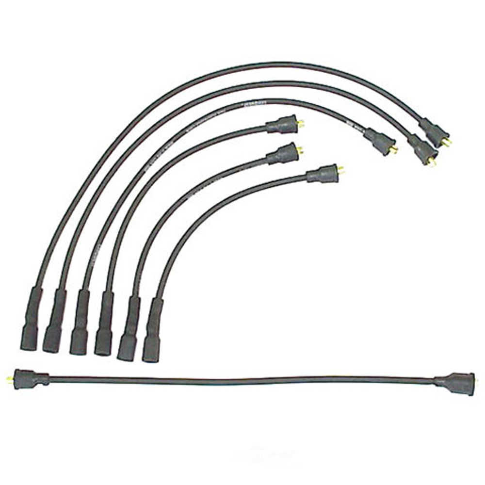 DENSO - 7mm Spark Plug Wire Set - NDE 671-6044