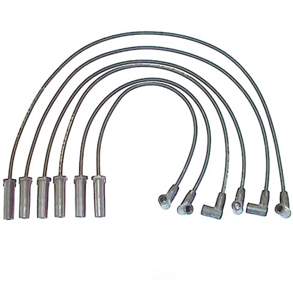 DENSO - 7mm Spark Plug Wire Set - NDE 671-6048