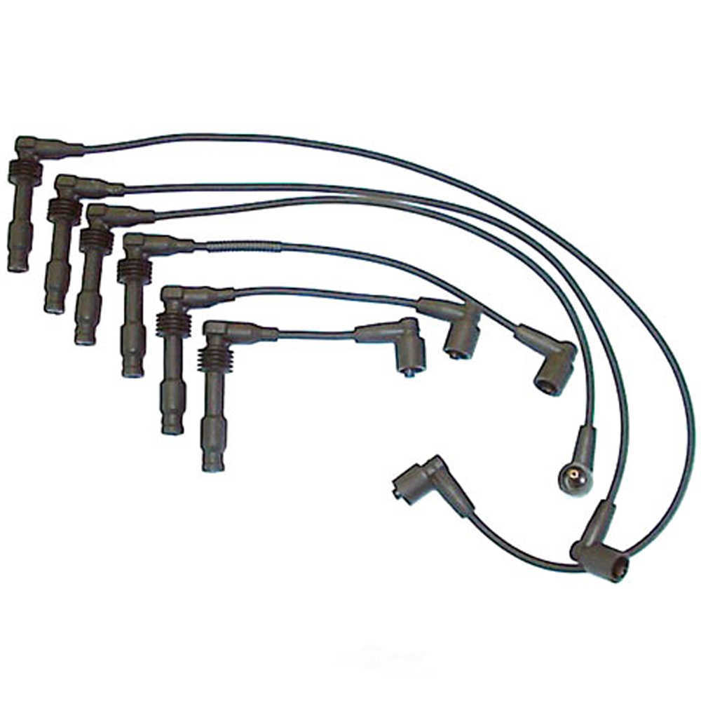 DENSO - 7mm Spark Plug Wire Set - NDE - 671-6058