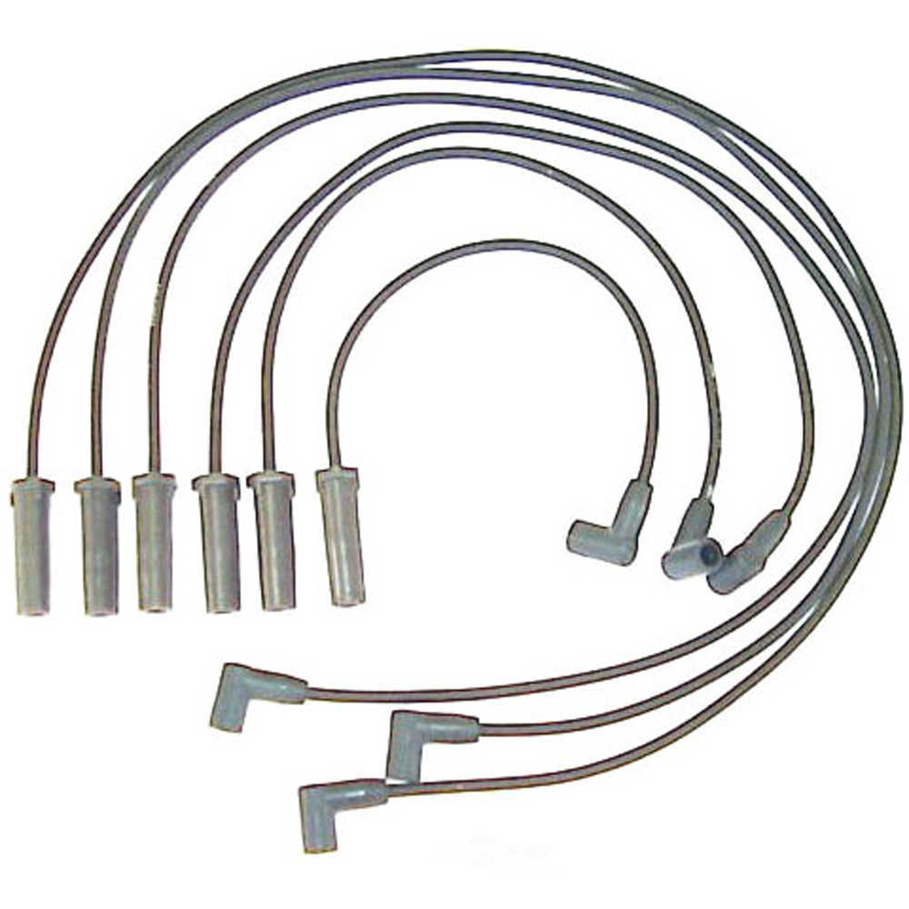 DENSO - 7mm Spark Plug Wire Set - NDE - 671-6062