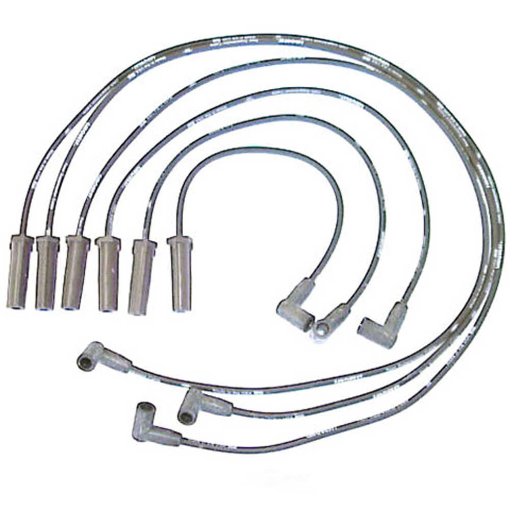 DENSO - 7mm Spark Plug Wire Set - NDE 671-6063