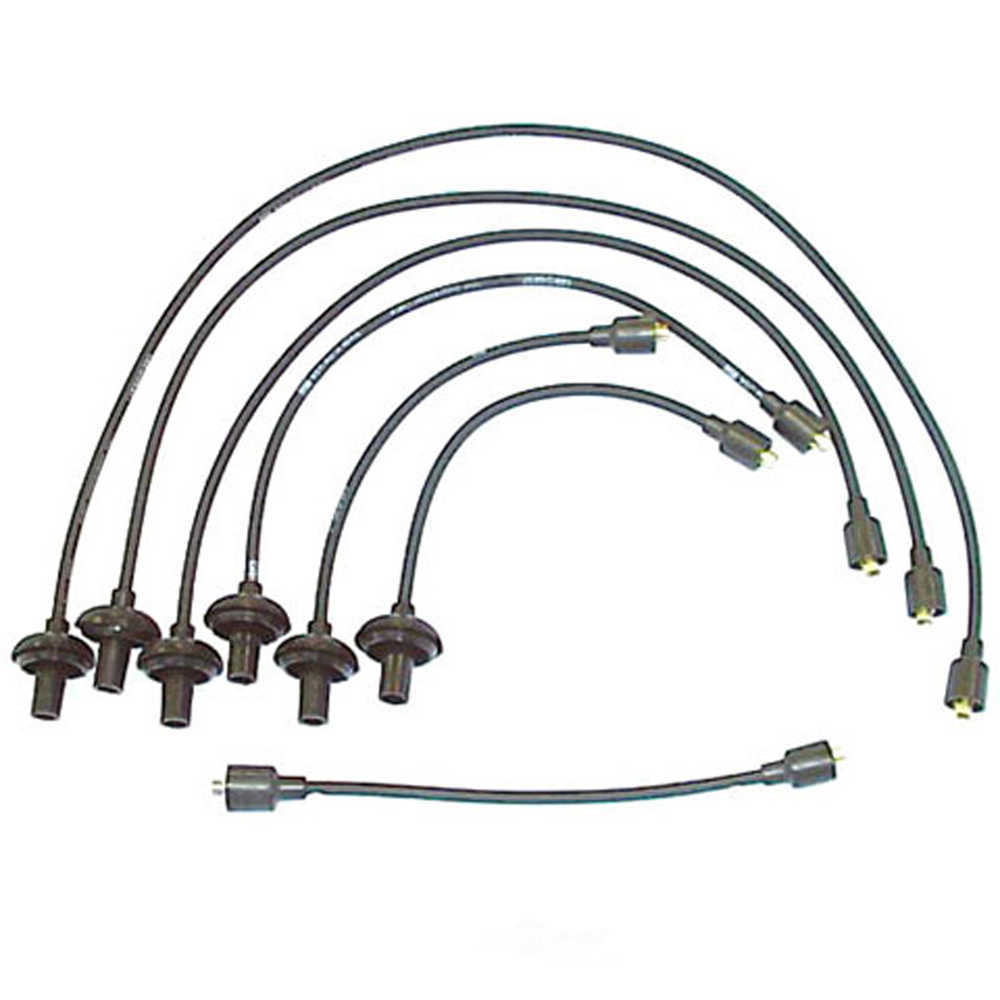 DENSO - 7mm Spark Plug Wire Set - NDE - 671-6067