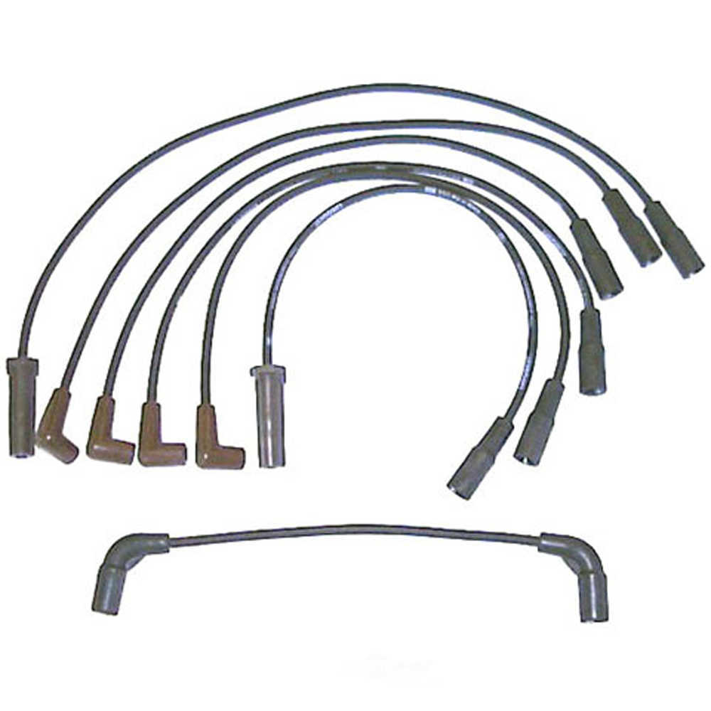 DENSO - 7mm Spark Plug Wire Set - NDE 671-6068