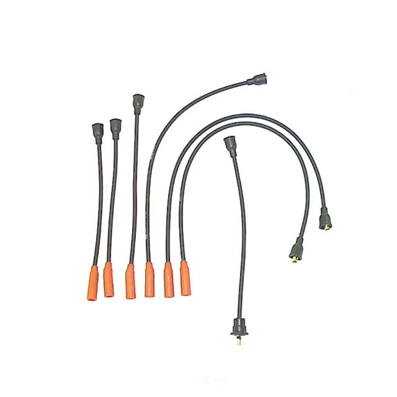 DENSO - 7mm Spark Plug Wire Set - NDE 671-6103