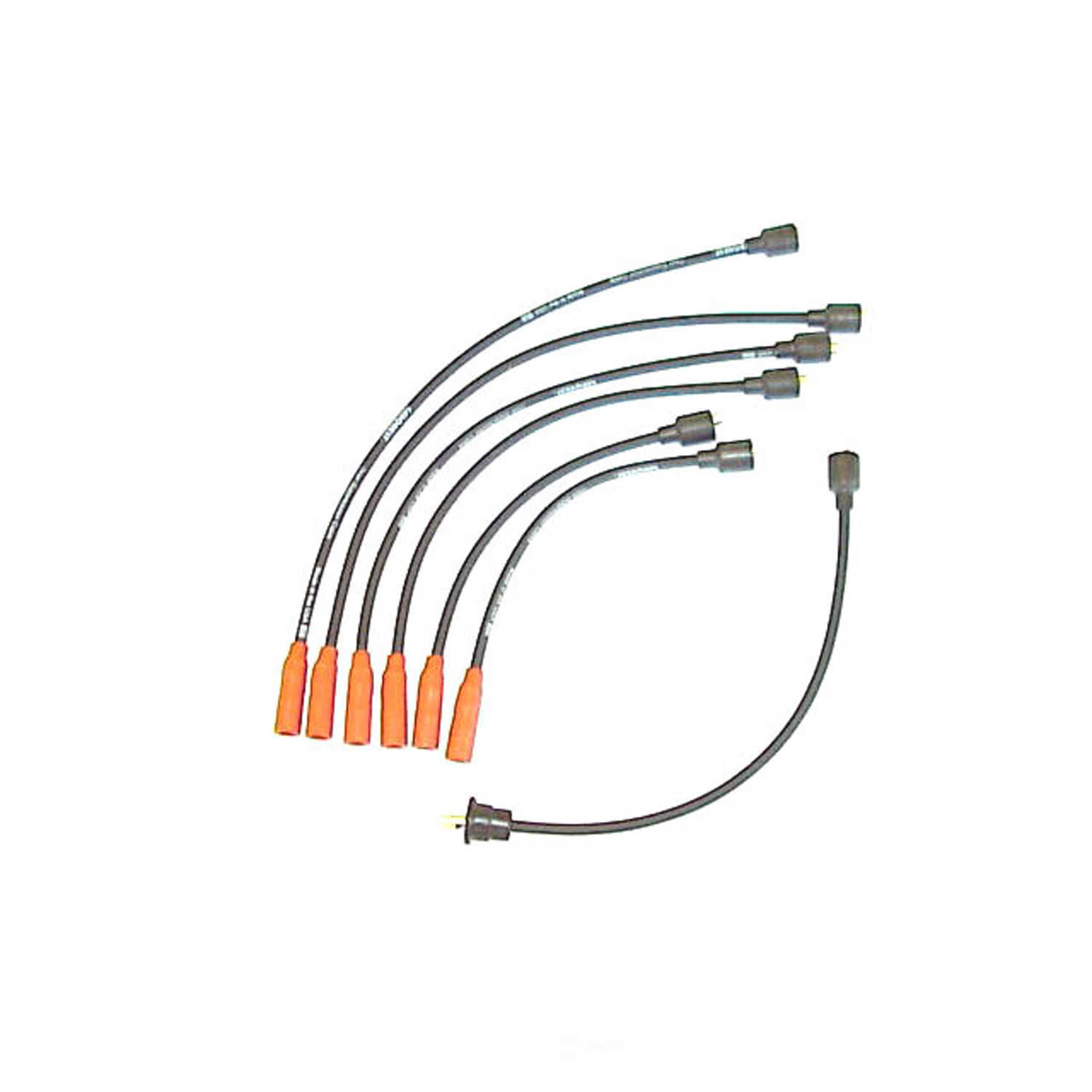 DENSO - 7mm Spark Plug Wire Set - NDE 671-6104