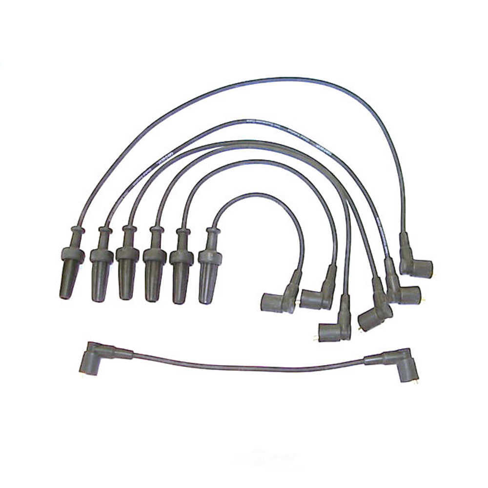 DENSO - 7mm Spark Plug Wire Set - NDE - 671-6156
