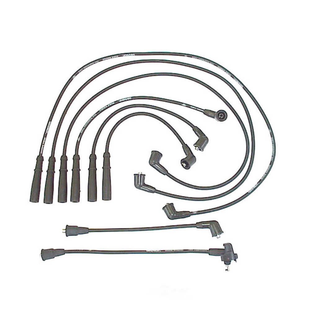 DENSO - 7mm Spark Plug Wire Set - NDE 671-6173