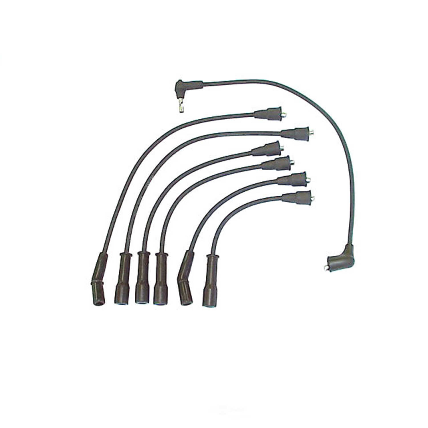 DENSO - 7mm Spark Plug Wire Set - NDE 671-6180