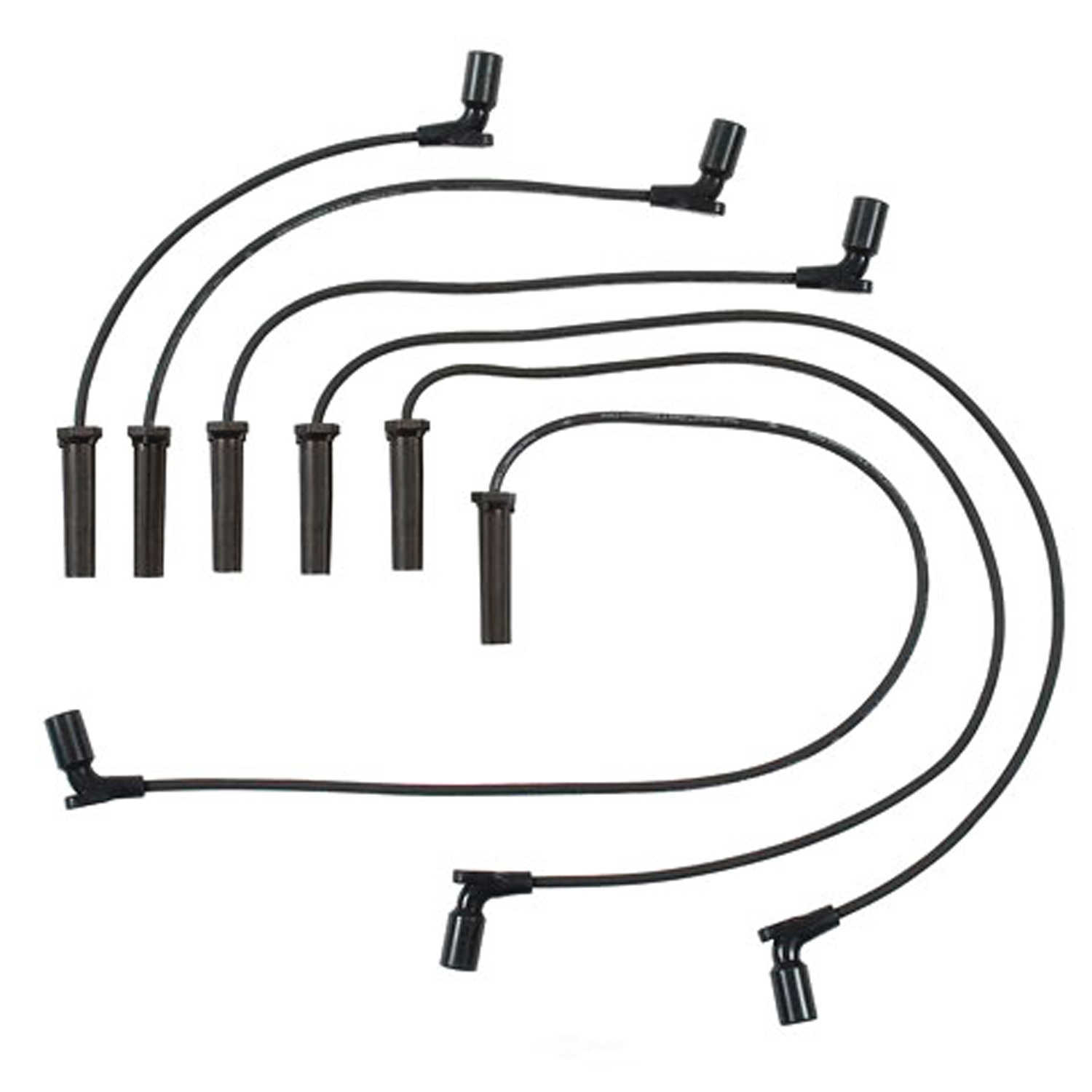 DENSO - 7mm Spark Plug Wire Set - NDE 671-6258