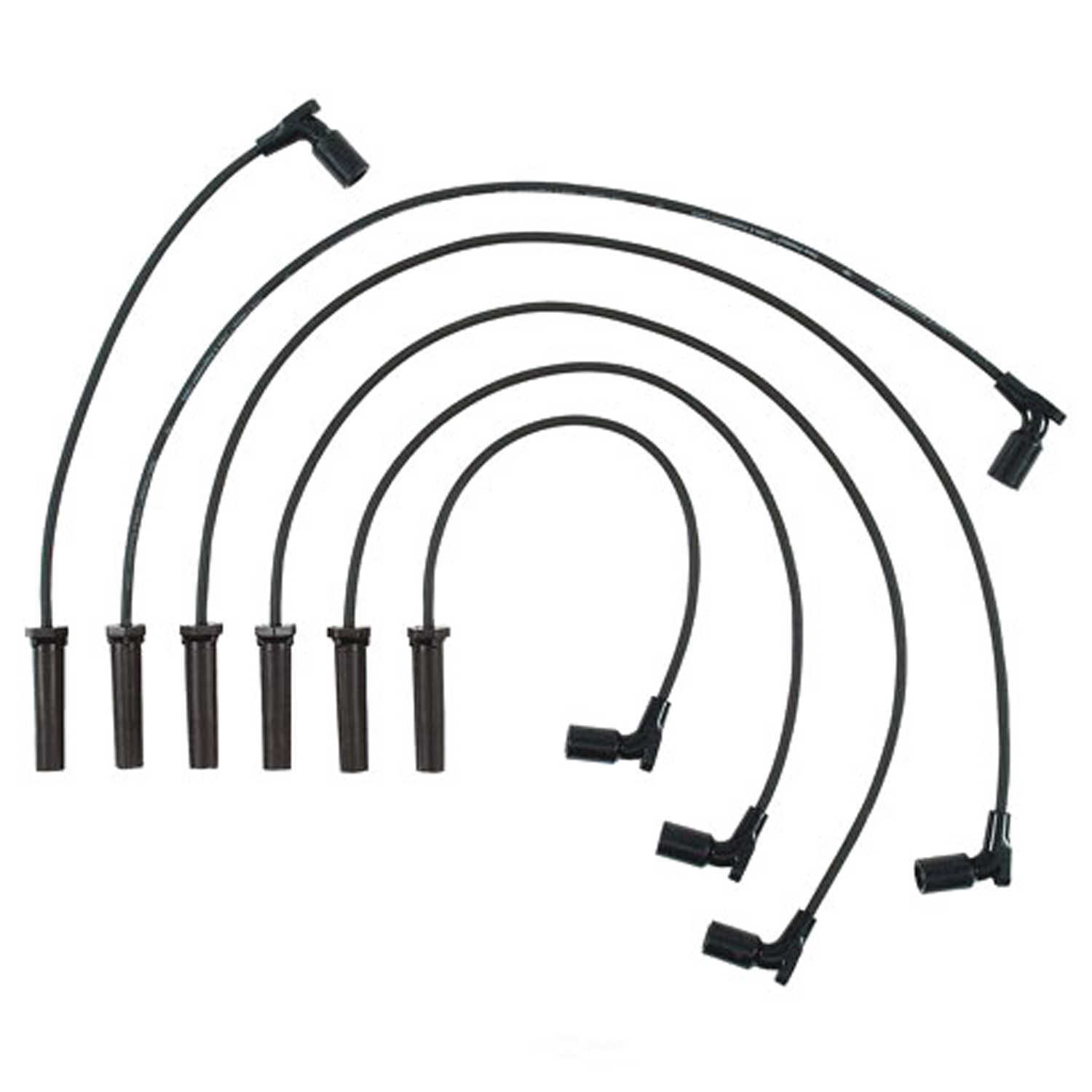 DENSO - 7mm Spark Plug Wire Set - NDE 671-6259