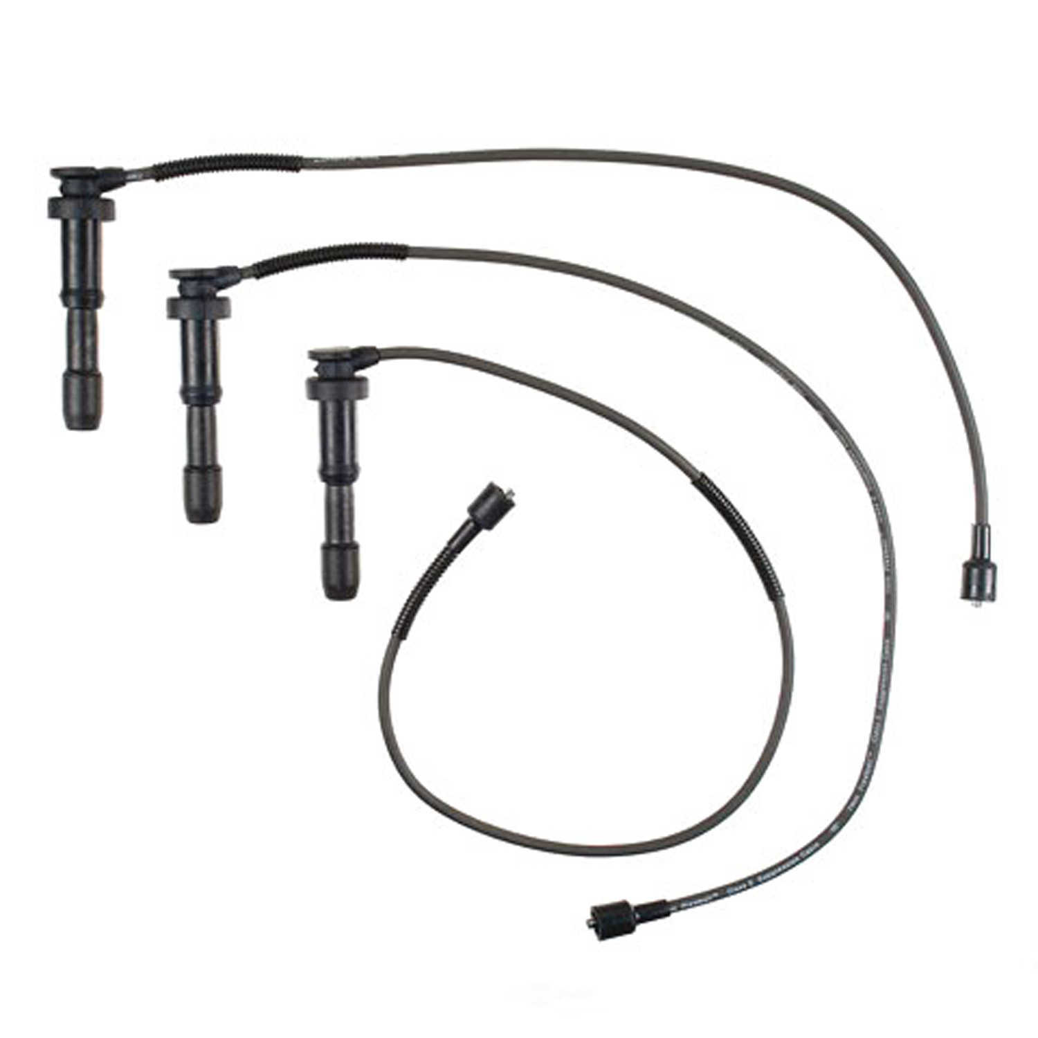 DENSO - 7mm Spark Plug Wire Set - NDE 671-6288