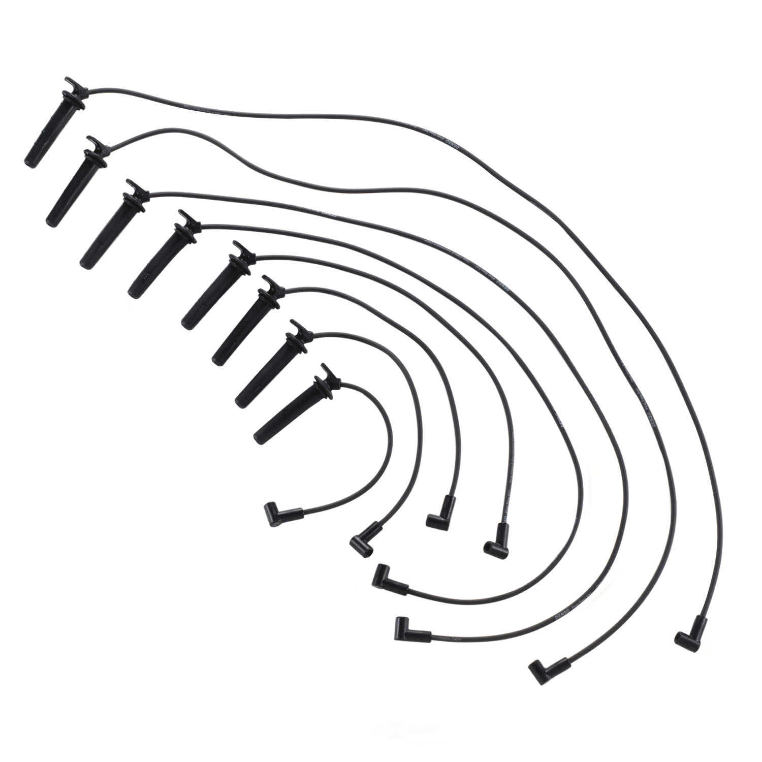 DENSO - 7mm Spark Plug Wire Set - NDE - 671-8017