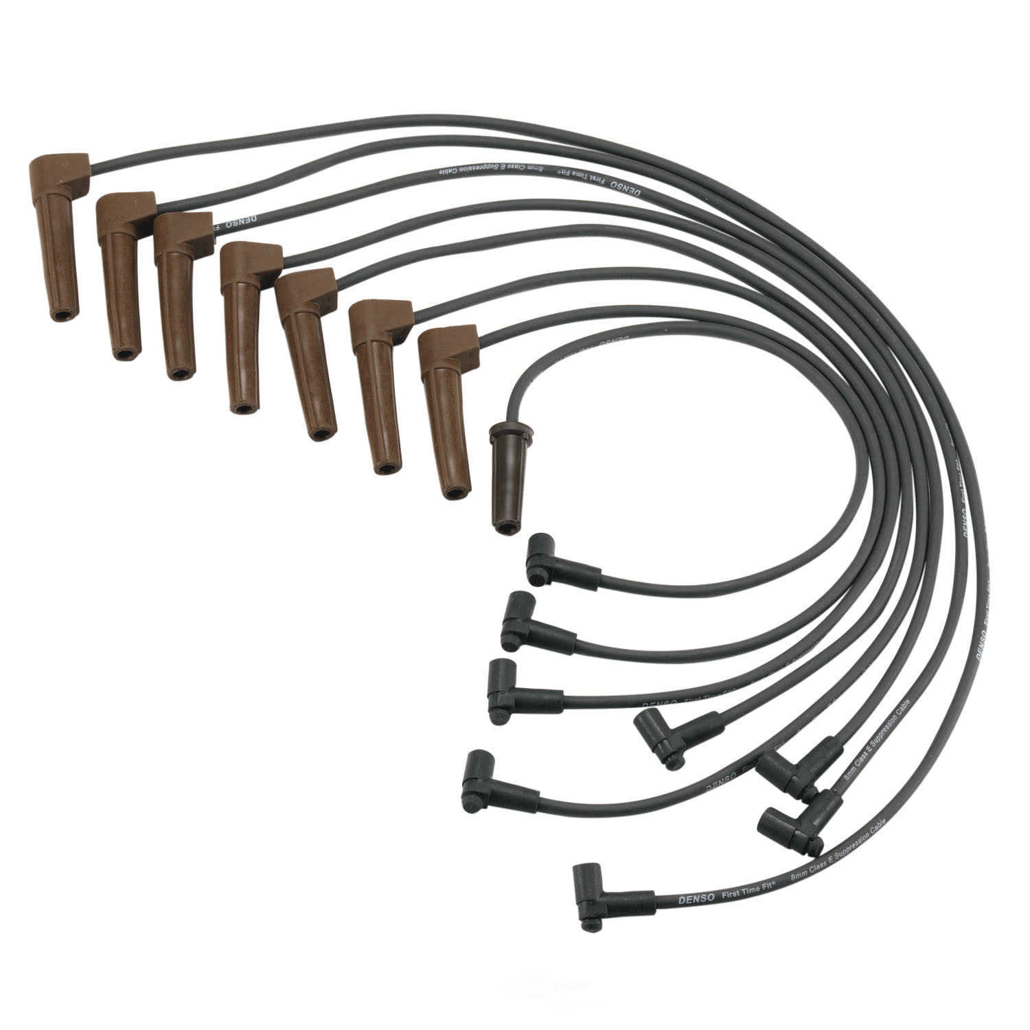 DENSO - 8mm Spark Plug Wire Set - NDE - 671-8034