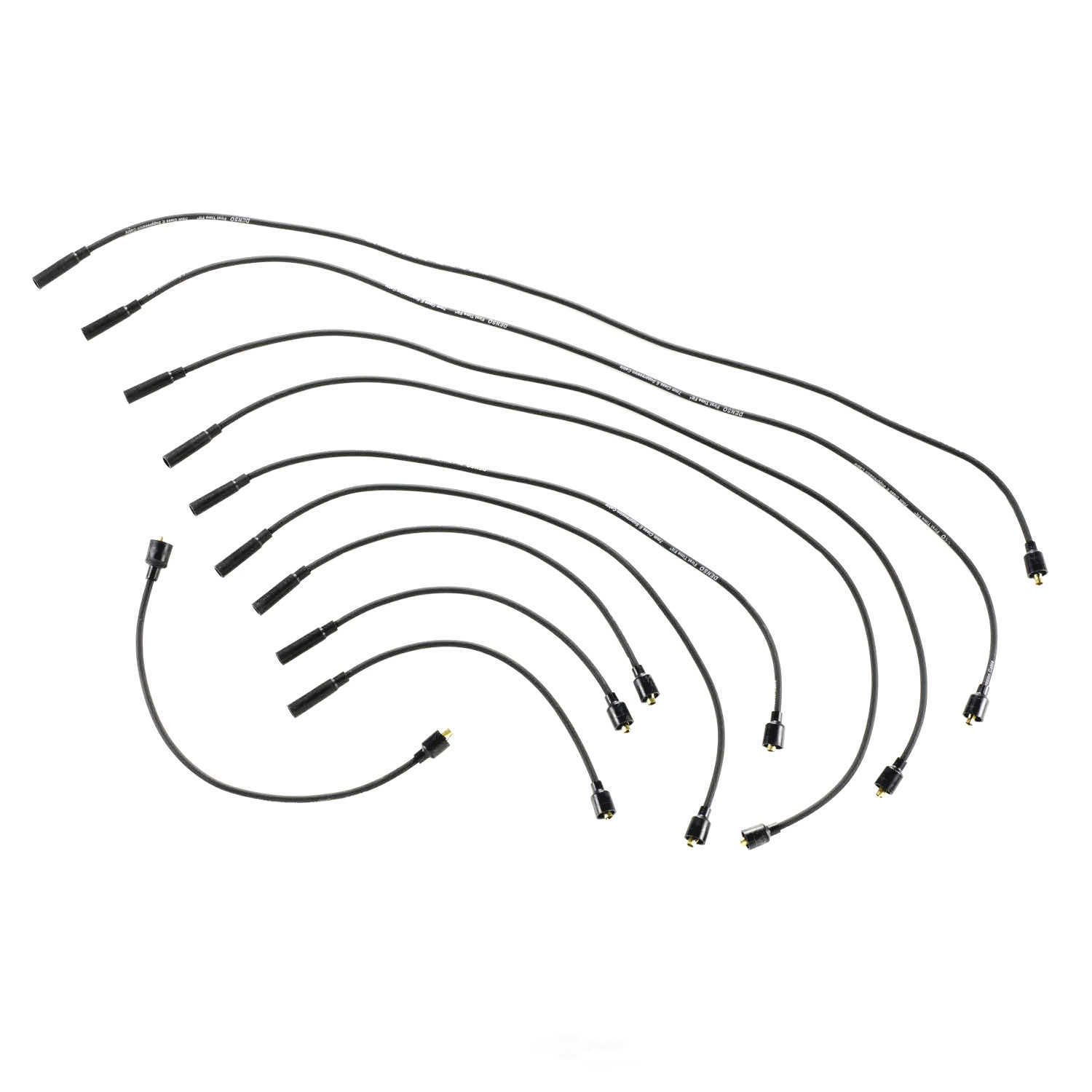 DENSO - 7mm Spark Plug Wire Set - NDE - 671-8121