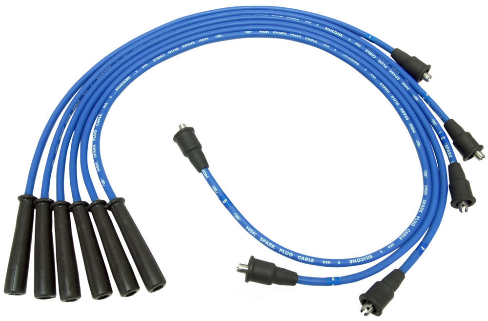 NGK USA STOCK NUMBERS - NGK Spark Plug Wire Set - NGK - 55007