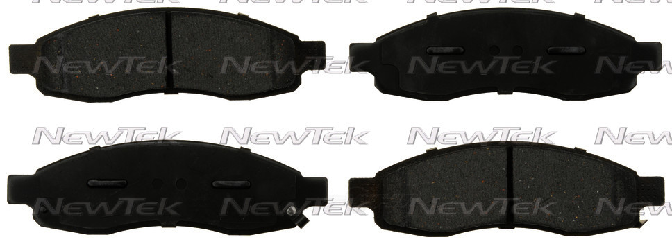 NEWTEK AUTOMOTIVE - Velocity Plus Economy Semi-Metallic w/Shim Disc Pads (Front) - NWT SMD1015