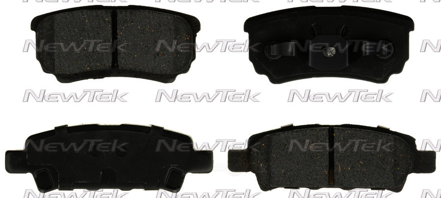 NEWTEK AUTOMOTIVE - Velocity Plus Economy Semi-Metallic w/Shim Disc Pads (Rear) - NWT SMD1037