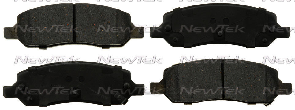 NEWTEK AUTOMOTIVE - Velocity Plus Economy Semi-Metallic w/Shim Disc Pads (Rear) - NWT SMD1172