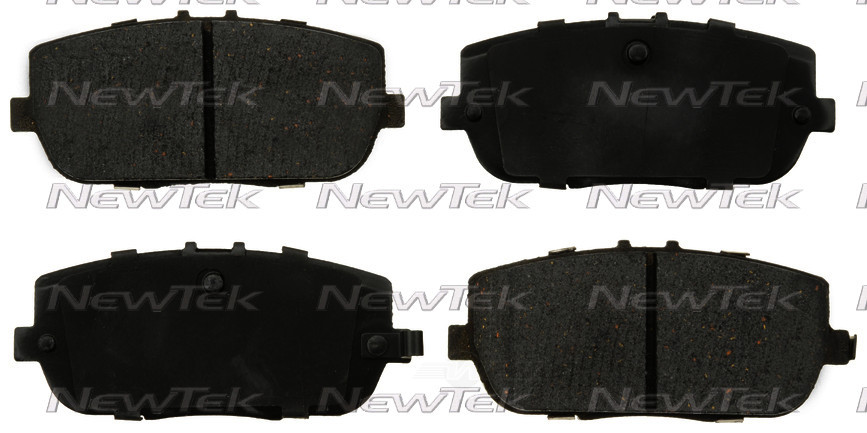 NEWTEK AUTOMOTIVE - Velocity Plus Economy Semi-Metallic w/Shim Disc Pads (Rear) - NWT SMD1180