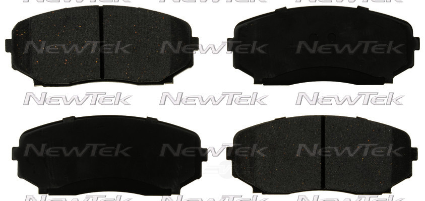 NEWTEK AUTOMOTIVE - Velocity Plus Economy Semi-Metallic w/Shim Disc Pads (Front) - NWT SMD1258