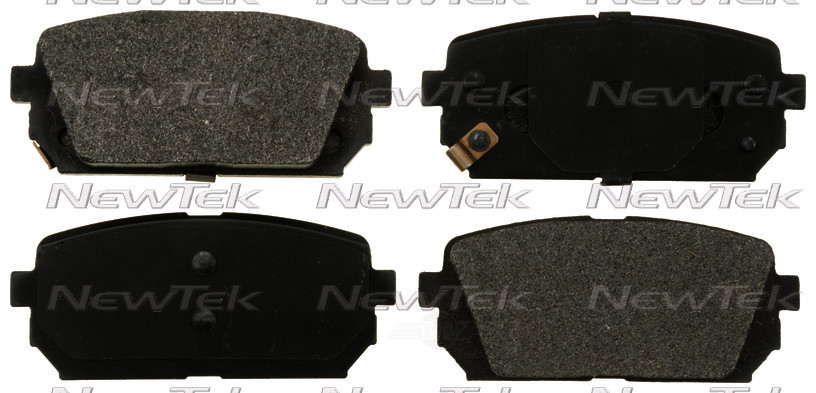 NEWTEK AUTOMOTIVE - Velocity Plus Economy Semi-Metallic w/Shim Disc Pads (Rear) - NWT SMD1296