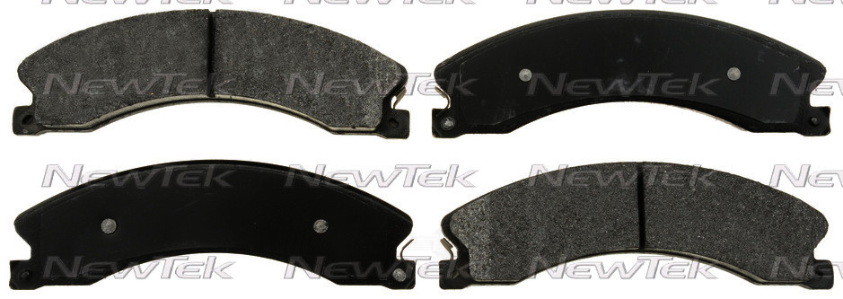 NEWTEK AUTOMOTIVE - Velocity Plus Economy Semi-Metallic w/Shim Disc Pads (Rear) - NWT SMD1411