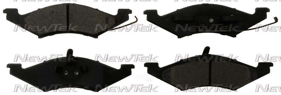 NEWTEK AUTOMOTIVE - Velocity Plus Economy Semi-Metallic w/Shim Disc Pads (Front) - NWT SMD257