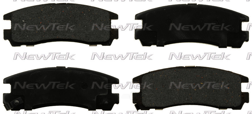 NEWTEK AUTOMOTIVE - Velocity Plus Economy Semi-Metallic w/Shim Disc Pads (Rear) - NWT SMD383