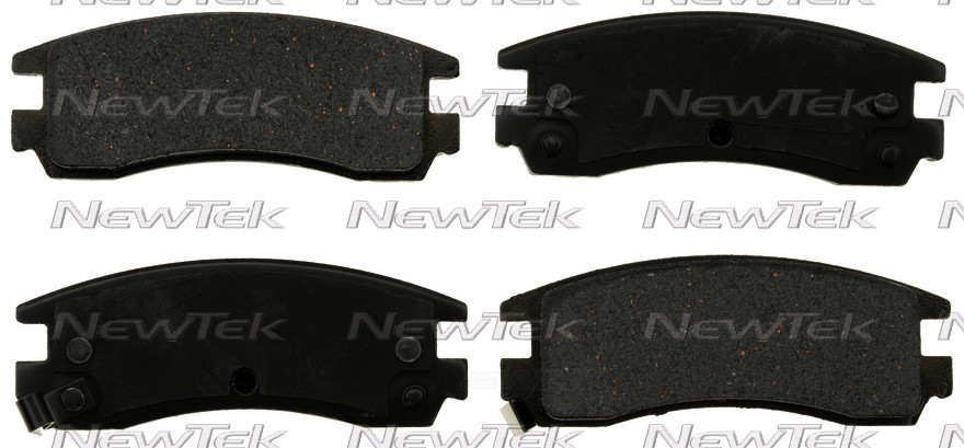 NEWTEK AUTOMOTIVE - Velocity Plus Economy Semi-Metallic w/Shim Disc Pads (Rear) - NWT SMD698