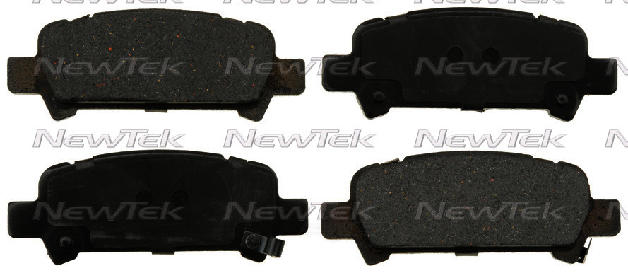 NEWTEK AUTOMOTIVE - Velocity Plus Economy Semi-Metallic w/Shim Disc Pads (Rear) - NWT SMD770