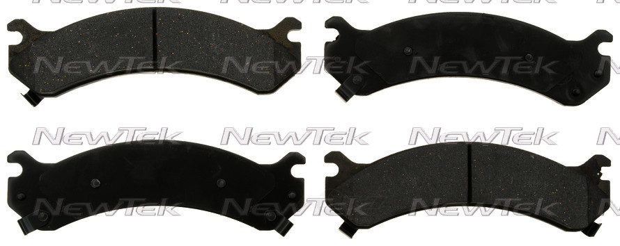 NEWTEK AUTOMOTIVE - Velocity Plus Economy Semi-Metallic w/Shim Disc Pads (Front) - NWT SMD784