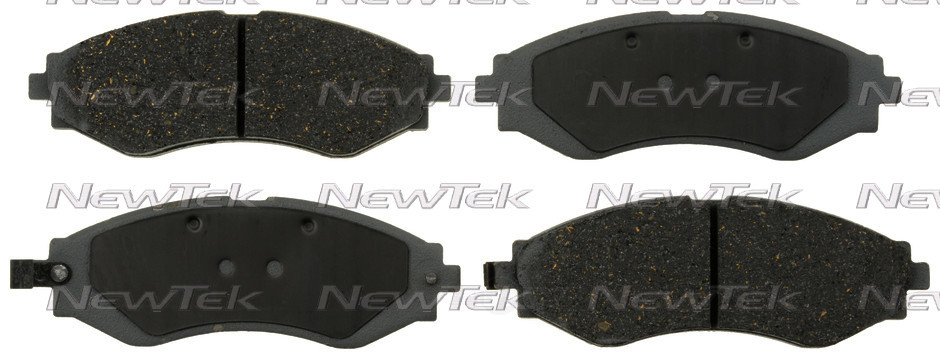NEWTEK AUTOMOTIVE - Velocity Plus Economy Semi-Metallic w/Shim Disc Pads (Front) - NWT SMD797