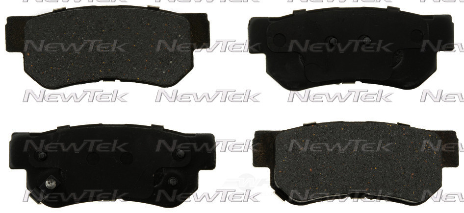 NEWTEK AUTOMOTIVE - Velocity Plus Economy Semi-Metallic w/Shim Disc Pads (Rear) - NWT SMD813