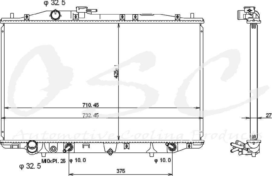 OSC - Radiator - O19 - 13081