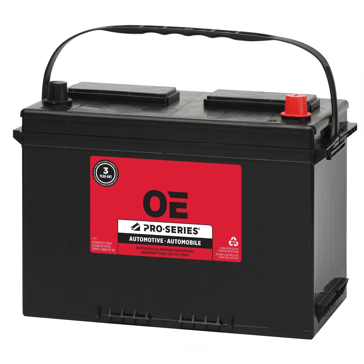 PRO-SERIES BATTERIES MPS27F — Vehicle Battery