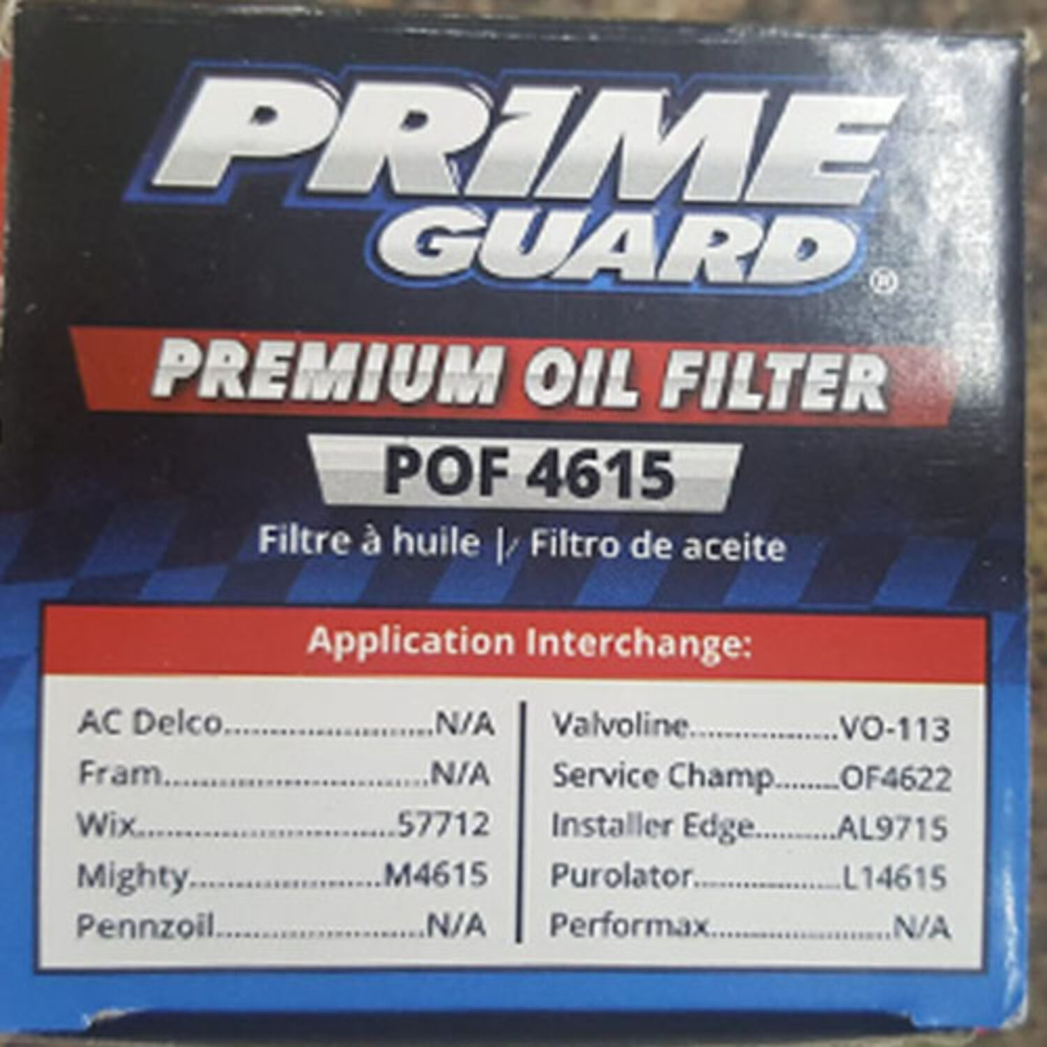 PRIME GUARD - Prime Guard - PGF - pof6148