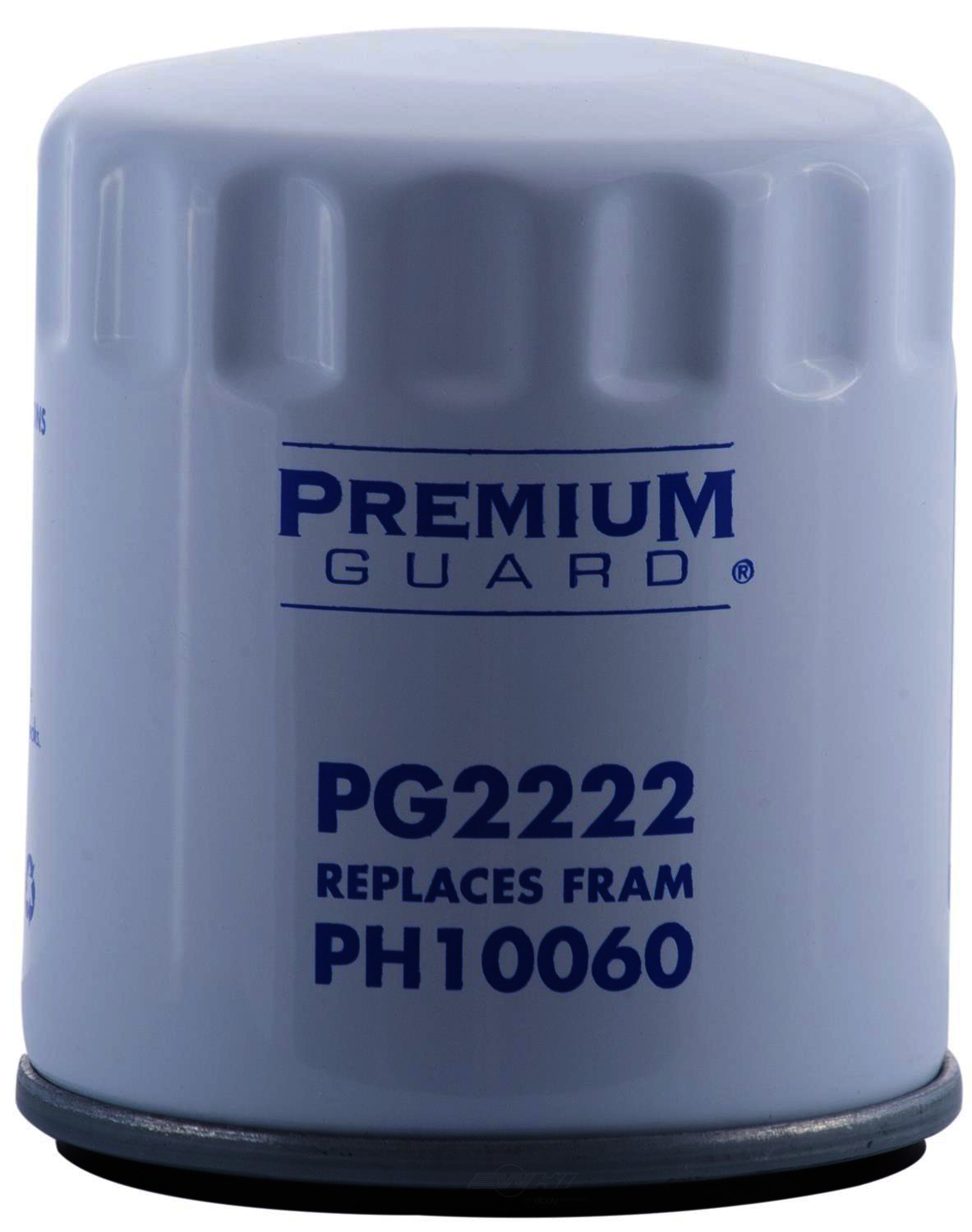 PGI EXTENDED LIFE - Standard Life Oil Filter - PGI PG2222