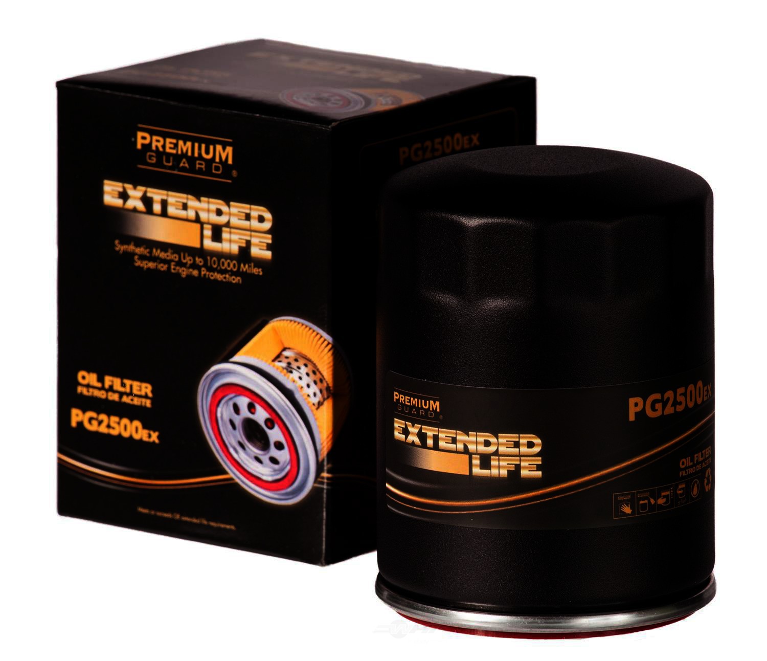 PGI EXTENDED LIFE - Premium Guard Extended Life Engine Oil Filter - PGI PG2500EX