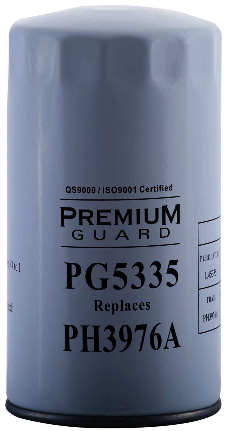 PGI EXTENDED LIFE - Standard Life Oil Filter - PGI PG5335