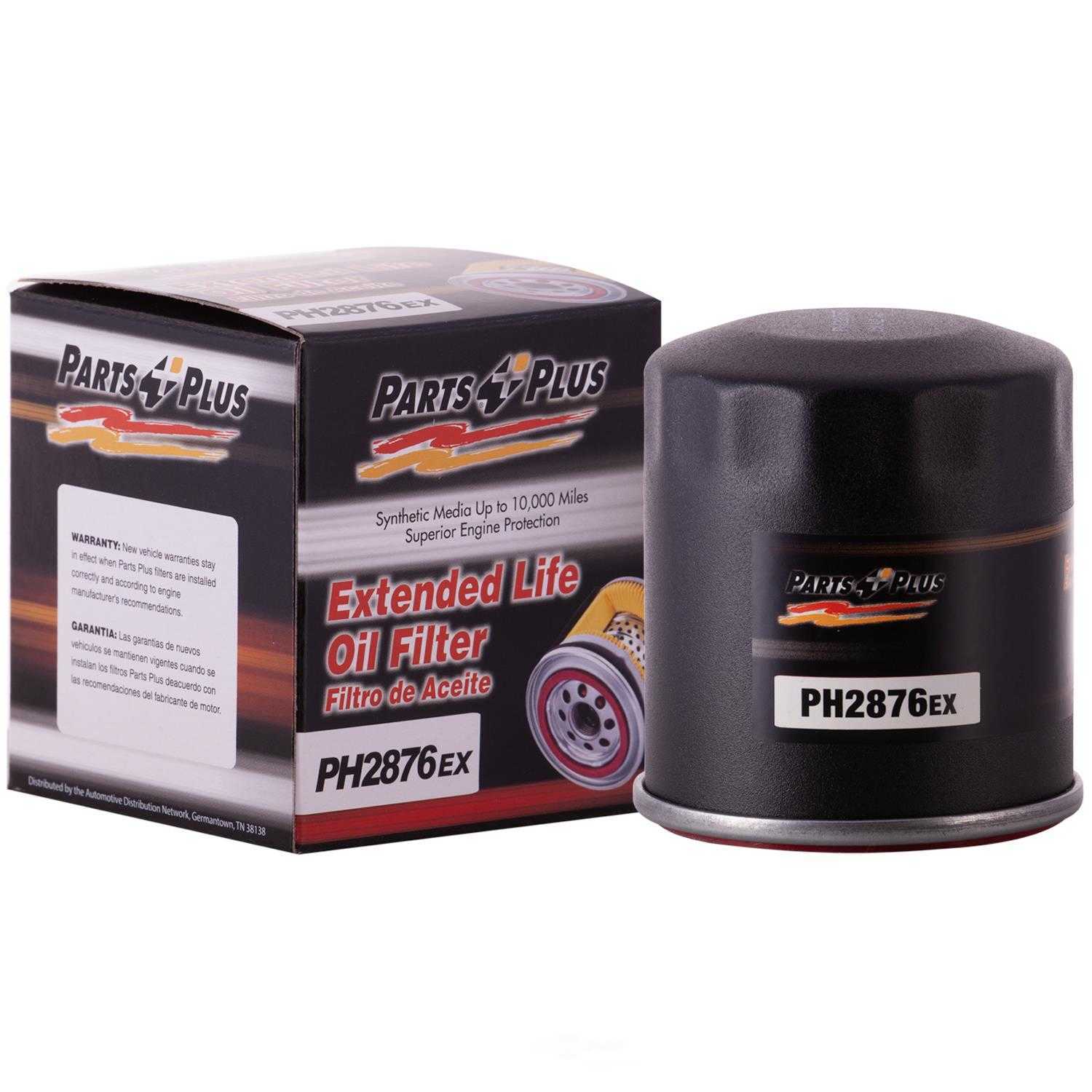 PARTS PLUS FILTERS BY PREMIUM GUARD - Extended Life Oil Filter - PLF PH2876EX