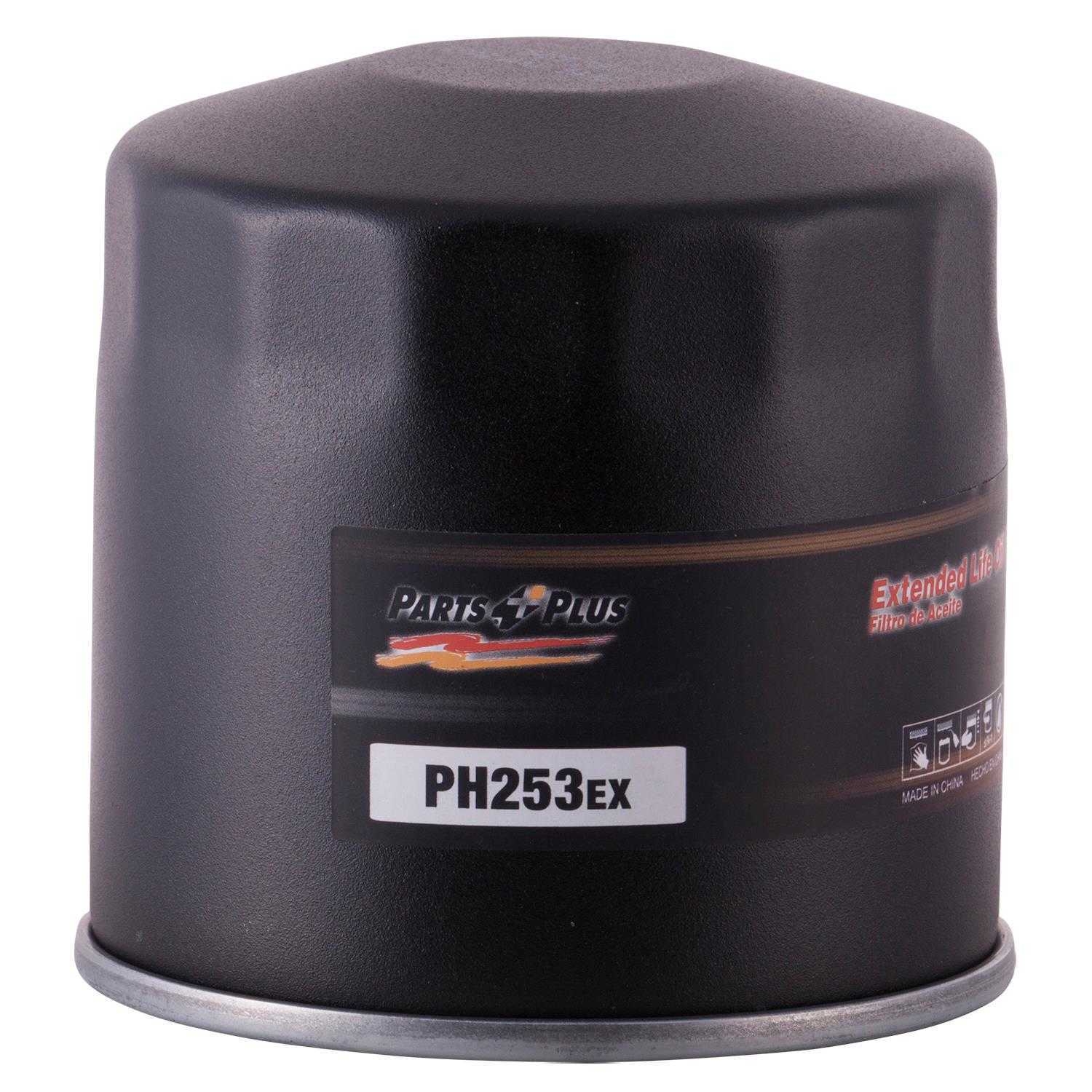 PARTS PLUS FILTERS BY PREMIUM GUARD - Extended Life Oil Filter - PLF PH253EX