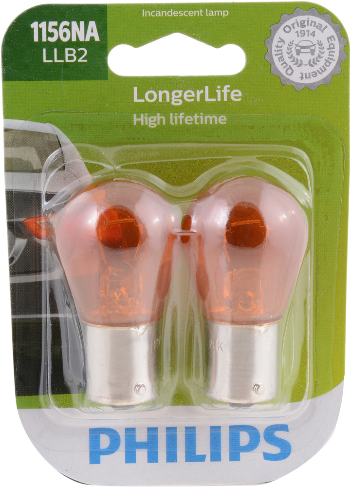 PHILIPS LIGHTING COMPANY - Longerlife - Twin Blister Pack - PLP 1156NALLB2