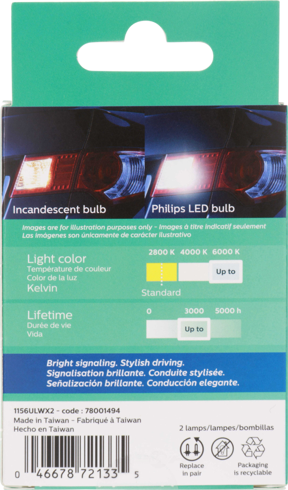PHILIPS LIGHTING COMPANY - Vision - Led - PLP 1156WLED