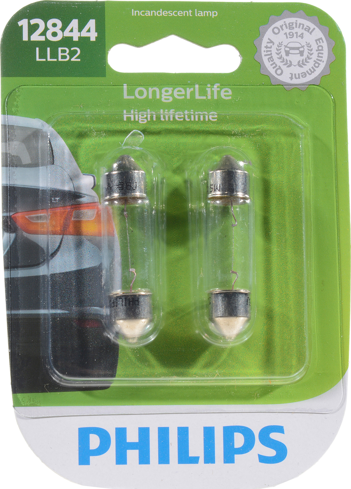 PHILIPS LIGHTING COMPANY - Longerlife - Twin Blister Pack (Rear) - PLP 12844LLB2