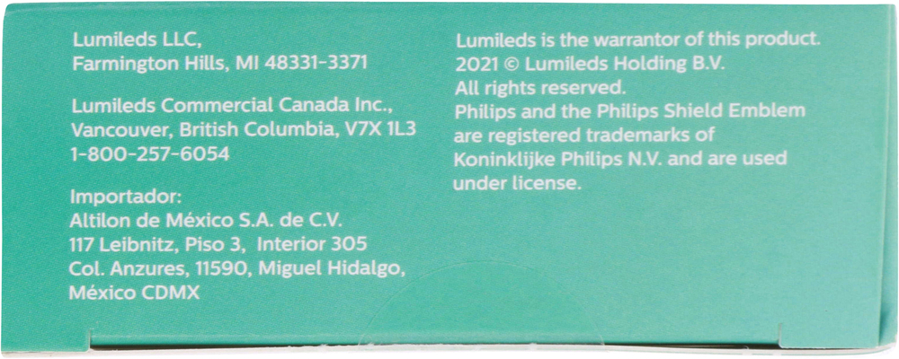 PHILIPS LIGHTING COMPANY - Ultinon Led - White - PLP 12961WLED