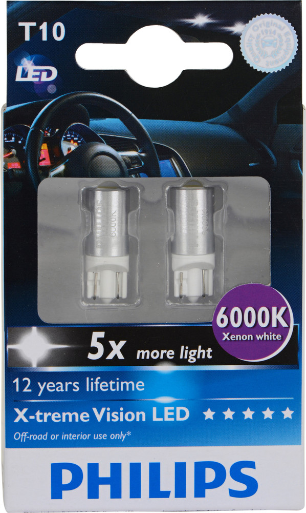 PHILIPS LIGHTING COMPANY - Led Interior Bulbs 6000k - PLP 129666000KX2