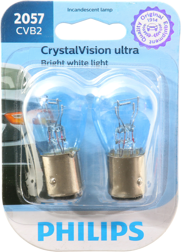 PHILIPS LIGHTING COMPANY - CrystalVision Ultra - Twin Blister Pack - PLP 2057CVB2