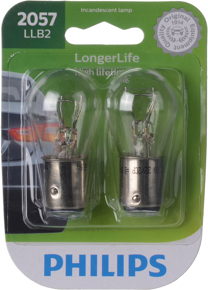 PHILIPS LIGHTING COMPANY - Longerlife - Twin Blister Pack - PLP 2057LLB2