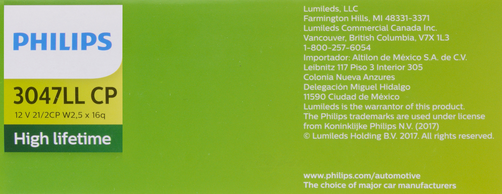 PHILIPS LIGHTING COMPANY - LongerLife - Multiple Commercial 10-Pack - PLP 3047LLCP