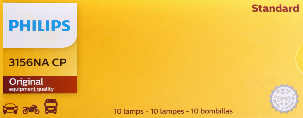 PHILIPS LIGHTING COMPANY - Standard - Multiple Commercial 10-Pack - PLP 3156NACP